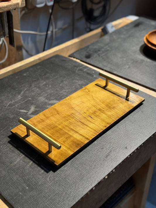 Serving Tray | Golden Nanmu | #001